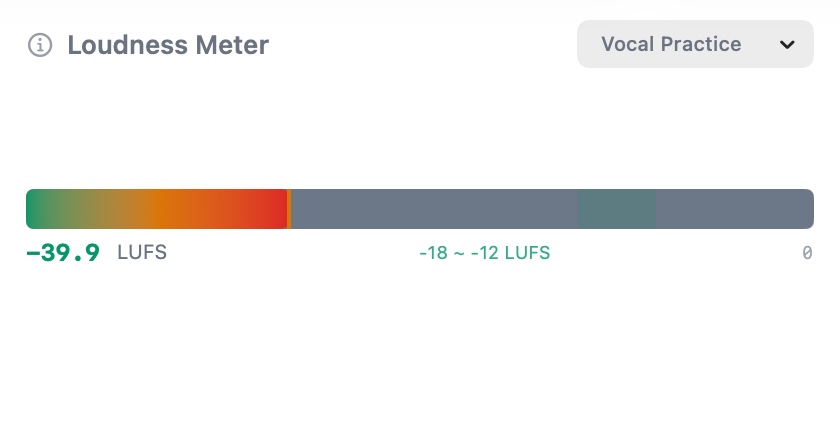 LUFS Loudness Meter